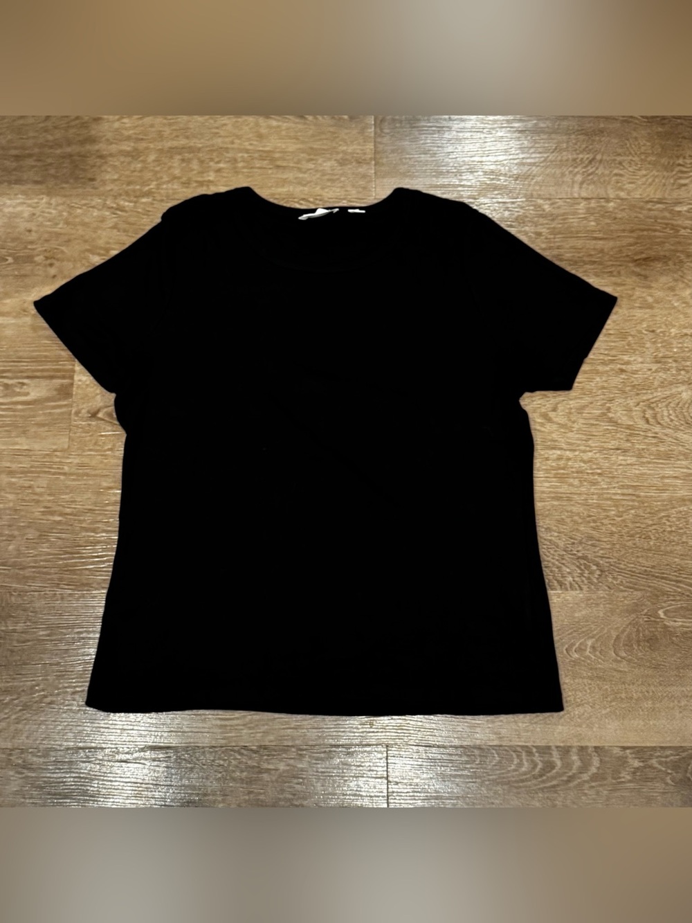 Cyrus Black Short Sleeve Crew Neck Tee